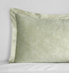 Pillow Sham - Sferra Rialto Willow Green at Fig Linens and Home