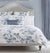 Primavera Sea Blue Bedding | Sferra Fine Linens Duvet Covers and Pillow Shams