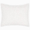 Organic Hand Stitched Coffee Sham by John Robshaw at Fig Linens and Home - 1