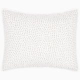 Organic Hand Stitched Coffee Sham by John Robshaw at Fig Linens and Home - 1