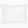 Organic Hand Stitched Sage Sham by John Robshaw at Fig Linens and Home - 1