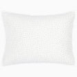 Organic Hand Stitched Sage Sham by John Robshaw at Fig Linens and Home - 1
