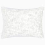 Organic Hand Stitched Sage Sham by John Robshaw at Fig Linens and Home - 1
