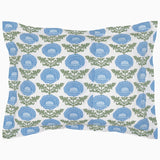 Kaavia Light Indigo Organic Sham by John Robshaw at Fig Linens and Home - 2