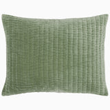 Velvet Sage Sham by John Robshaw at Fig Linens and Home - 1
