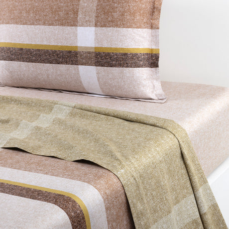 Loomis Flat Sheet by Hugo Boss Home | Yves Delorme at Fig Linens and Home - View 1