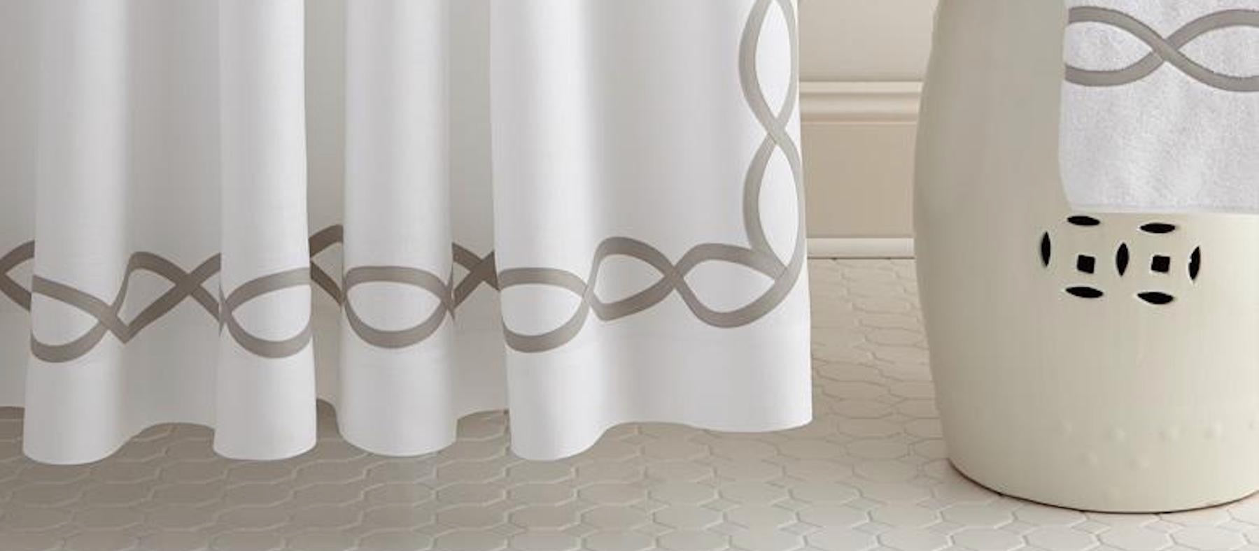 Shower Curtains - Bathroom Shower Curtain Selection for all shower sizes - Available at Fig Linens and Home