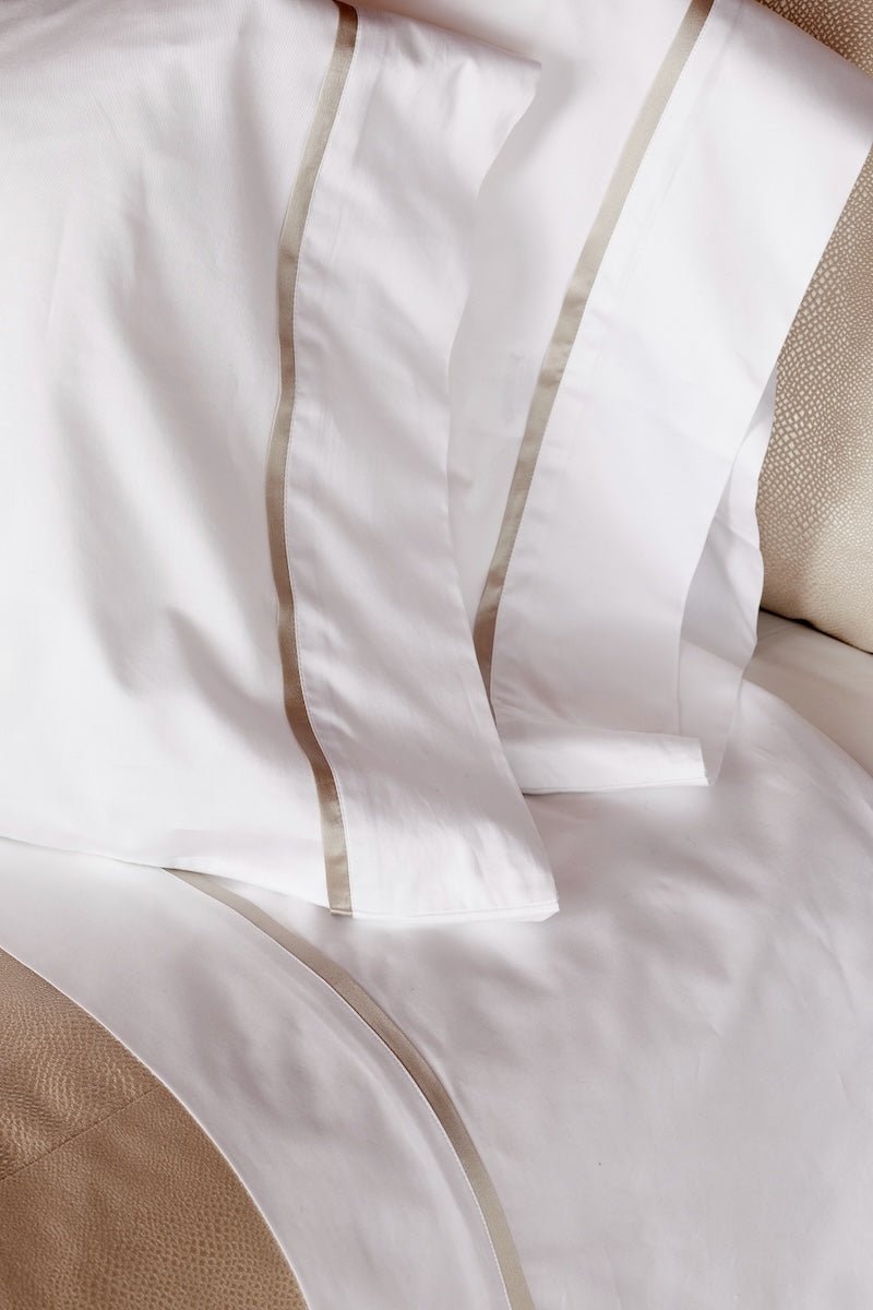 Ann Gish Pillowcases - Silk Trim Pillows at Fig Linens and Home