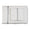 Pillowcases - Ann Gish Silk Trim Pillowcases at Fig Linens and Home - White and Frost