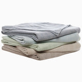 Lavanya Coffee Blanket by John Robshaw at Fig Linens and Home - 3
