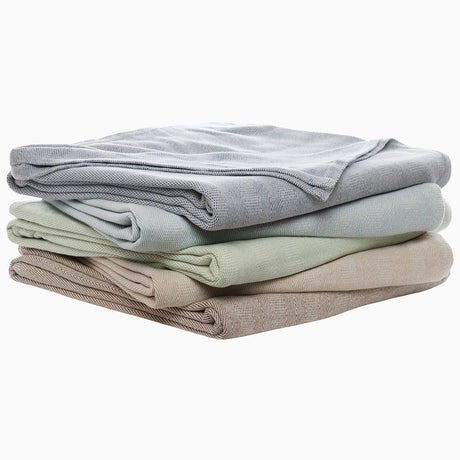 Lavanya Mist Blanket by John Robshaw at Fig Linens and Home - 3
