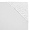 Stella Organic Cotton Percale Fitted Sheet by Orchids Lux Home at Fig Linens and Home