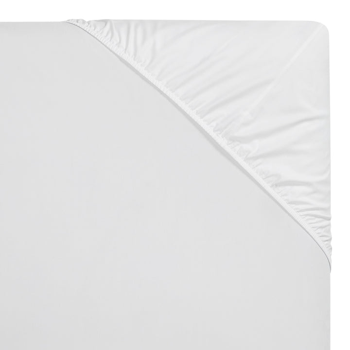 Stella Organic Cotton Percale Fitted Sheet by Orchids Lux Home at Fig Linens and Home