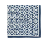 Kim Seybert Alresco Tablecloth in Navy & Blue by Kim Seybert - Navy/Blue 126"L x 58"W x 0.1"H at FIG LINENS AND HOME - 2