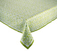 Kim Seybert Alresco Tablecloth in Olive & Green by Kim Seybert - Olive/Green 126"L x 58"W x 0.1"H at FIG LINENS AND HOME - 1
