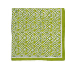 Kim Seybert Alresco Tablecloth in Olive & Green by Kim Seybert - Olive/Green 126"L x 58"W x 0.1"H at FIG LINENS AND HOME - 2