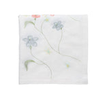 Kim Seybert Vista Tablecloth in White & Multi by Kim Seybert - White/Multi 126"L x 66"W x 0.1"H at FIG LINENS AND HOME - 3