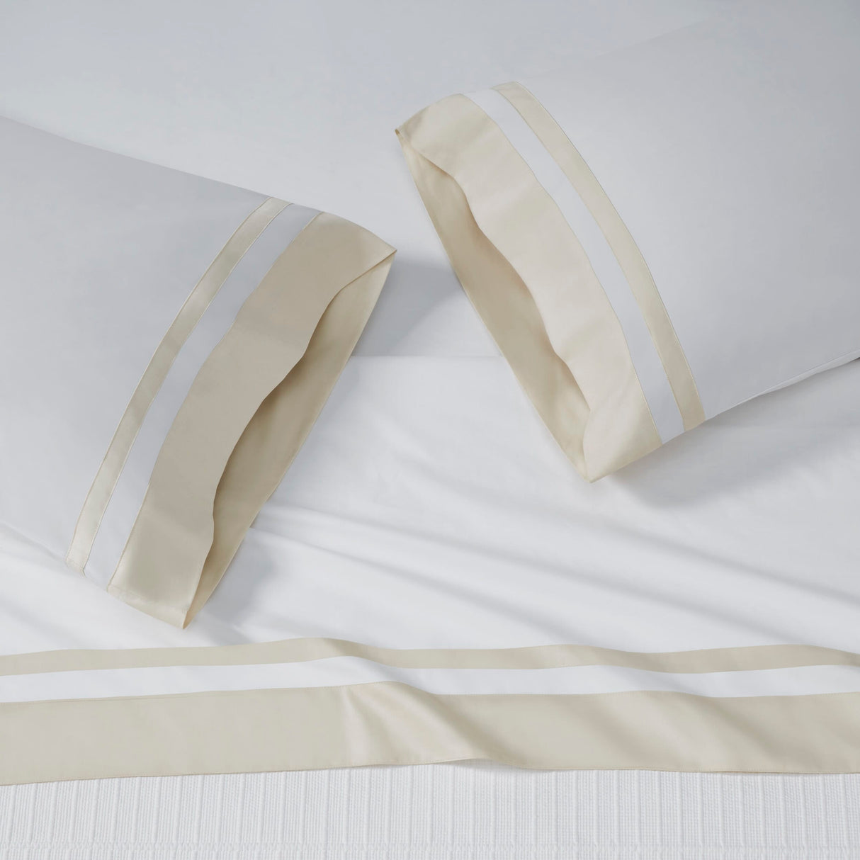 Stella Organic Cotton Percale Flat Sheet by Orchids Lux Home