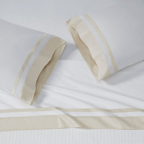 Stella Organic Cotton Percale Flat Sheet by Orchids Lux Home