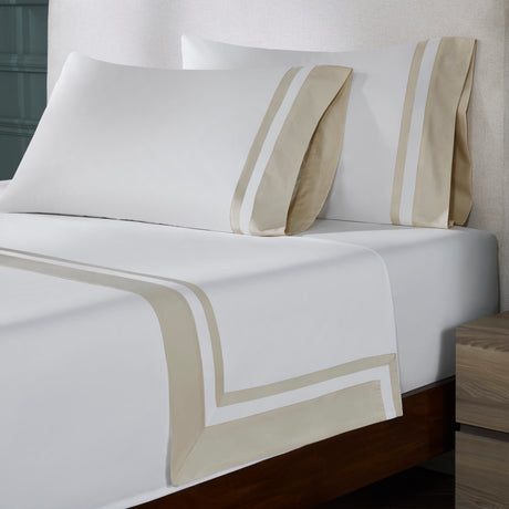 Stella Organic Cotton Percale Flat Sheet by Orchids Lux Home