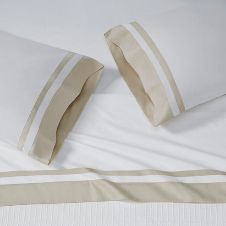 Stella Organic Cotton Percale Flat Sheet by Orchids Lux Home