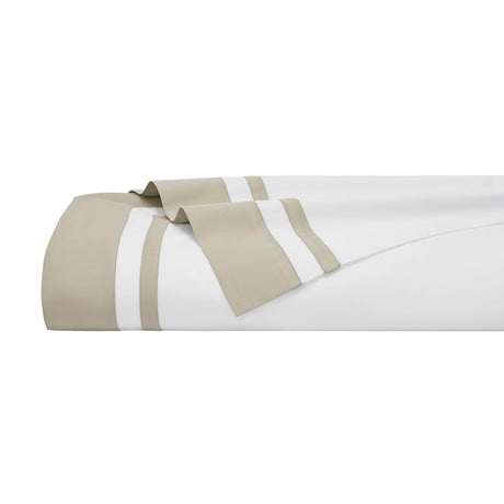 Stella Organic Cotton Percale Flat Sheet by Orchids Lux Home