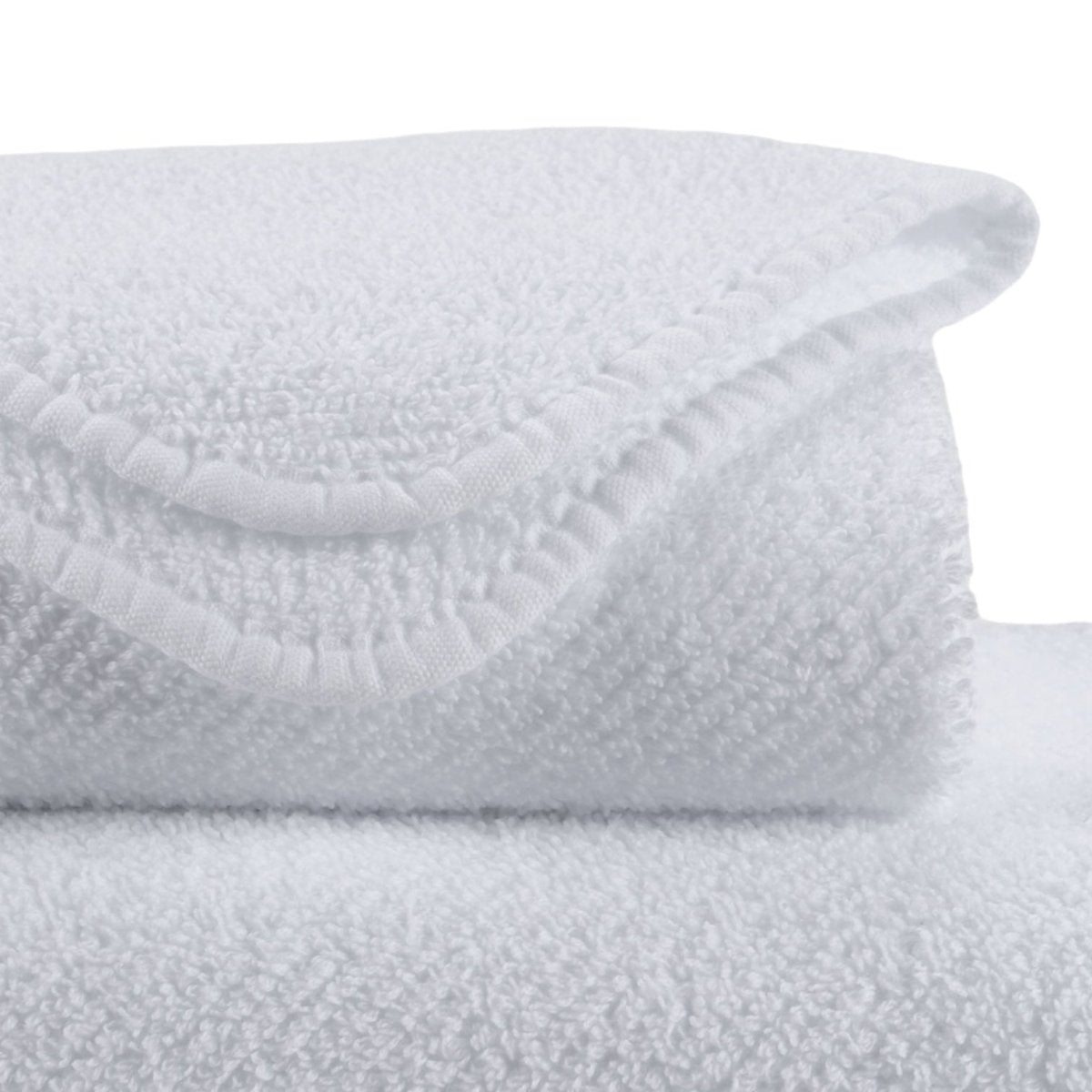 Abyss Twill Bath Towel 28x54 White 100 - Fig Linens and Home - View 3