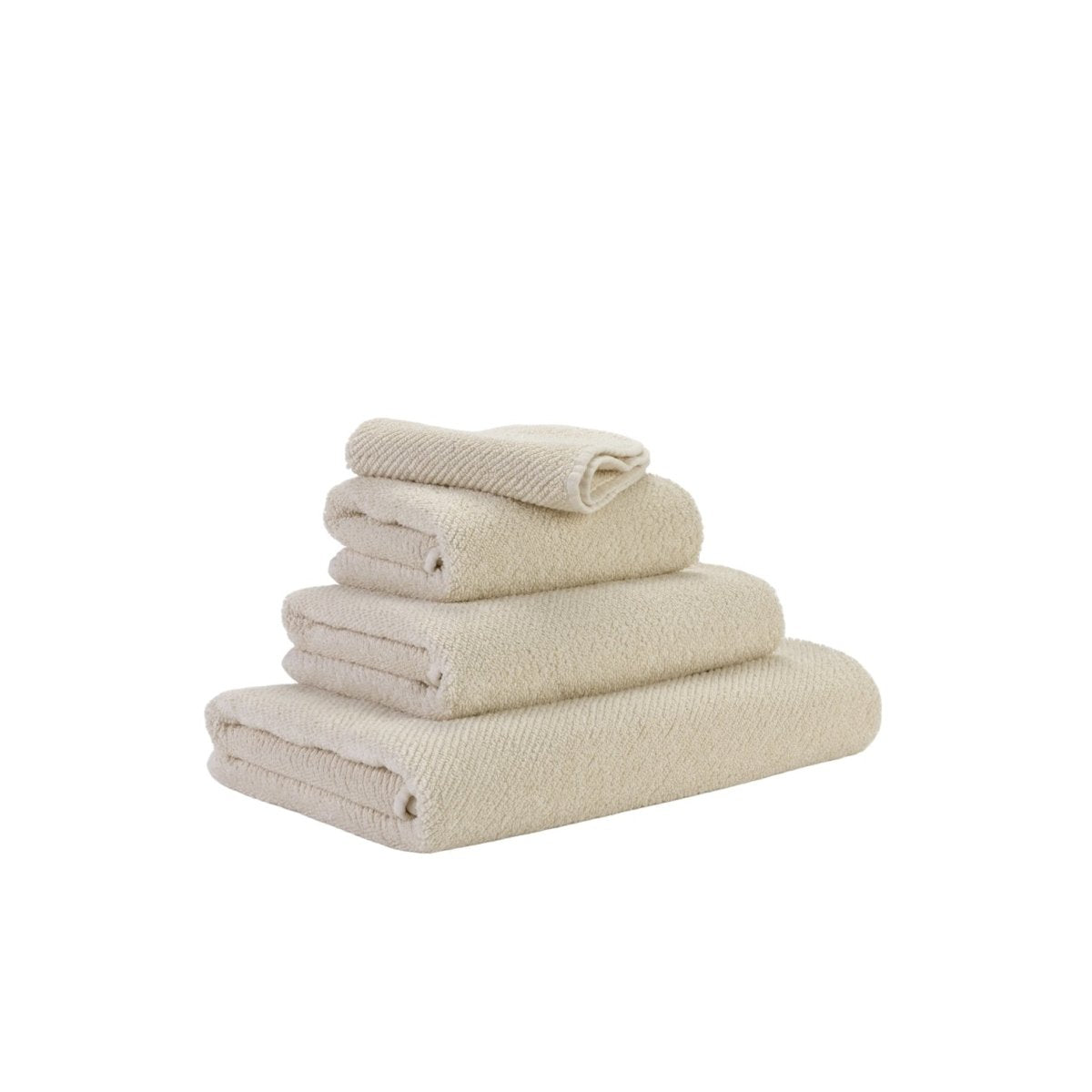 Abyss Twill Hand Towel 17x30 Ecru 101 - Fig Linens and Home - View 2