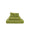 Abyss Twill Guest Towel 12x20 Apple Green 165 - Fig Linens and Home - View 1