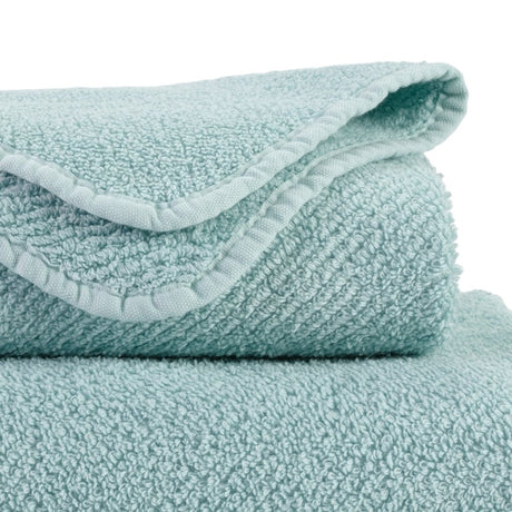 Abyss & Habidecor Abyss Twill Wash Mitt Ice 235 - Ice 235 Wash Mitt 7" x 9" at FIG LINENS AND HOME - 3