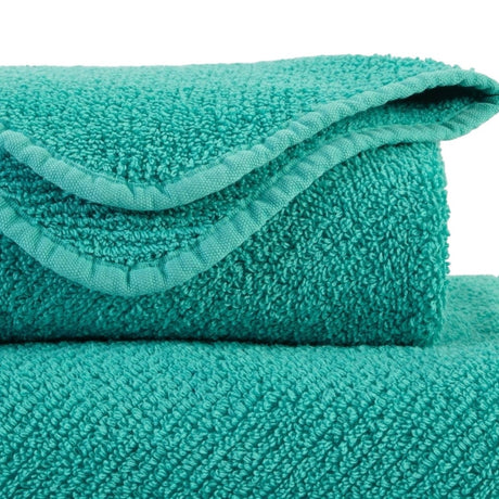 Abyss Twill Euro Hand Towel 21x39 Lagoon 302 - Fig Linens and Home - View 3