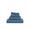 Abyss Twill Euro Guest Towel 17x24 Blue Stone 306 - Fig Linens and Home - View 1