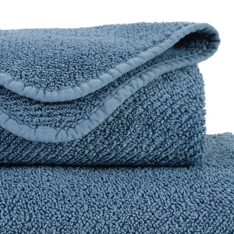 Abyss Twill Euro Hand Towel 23x43 Blue Stone 306 - Fig Linens and Home - View 2