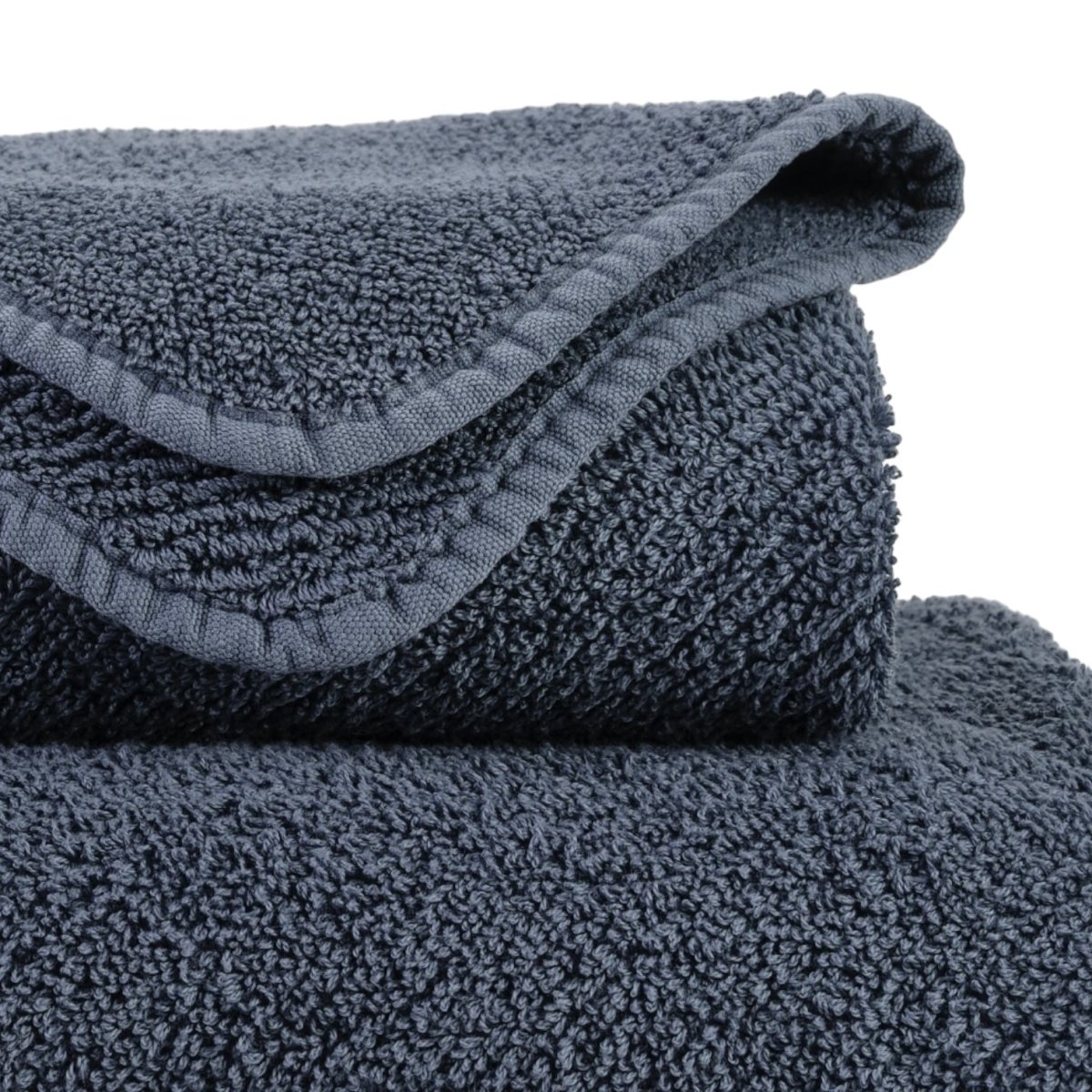 Abyss Twill Euro Bath Sheet 39x59 Denim 307 - Fig Linens and Home - View 3