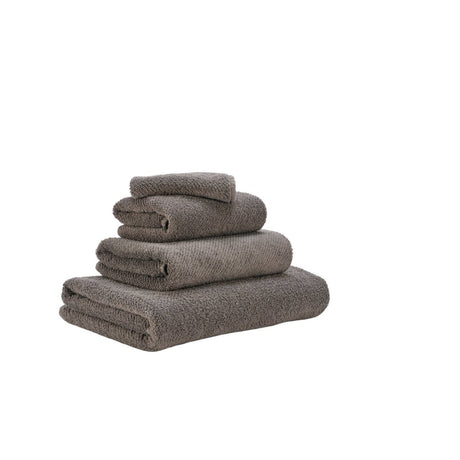 Abyss & Habidecor Abyss Twill Wash Mitt Gris 920 - Gris 920 Wash Mitt 7" x 9" at FIG LINENS AND HOME - 2
