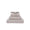 Abyss & Habidecor Abyss Twill Wash Mitt Cloud 950 - Cloud 950 Wash Mitt 7" x 9" at FIG LINENS AND HOME - 1
