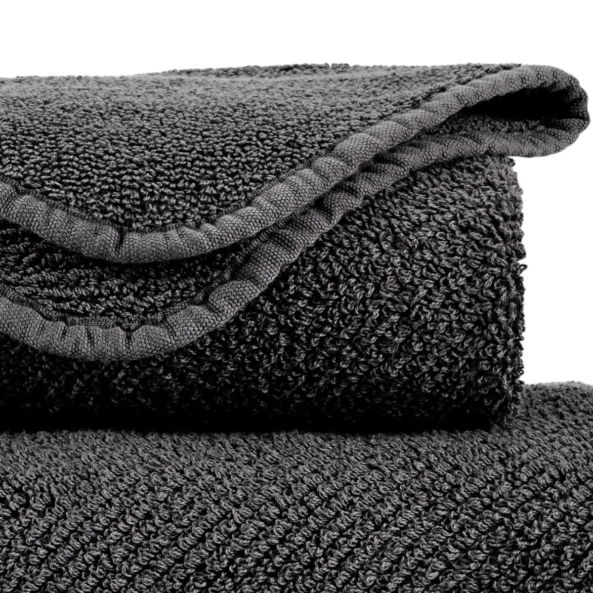 Abyss Twill Bath Towel 28x54 Volcan 997 - Fig Linens and Home - View 2