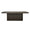 Worlds Away Tyson Dark Espresso Oak Pedestal Base Coffee Table by Worlds Away - 18"H x 50"W x 30"D Dark Espresso Oak at FIG LINENS AND HOME - 1