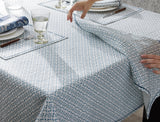 Matouk Schumacher Laksha Tablecloths at Fig Linens and Home - Lifestyle View 3
