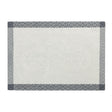 Evasion Celeste Grey 20" x 14" Placemat by Le Jacquard Français - 9at Fig Linens and Home - 2