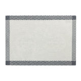 Evasion Celeste Grey 20" x 14" Placemat by Le Jacquard Français - 9at Fig Linens and Home - 2