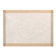 Evasion Celeste Beige 20" x 14" Placemat by Le Jacquard Français - 9at Fig Linens and Home - 8