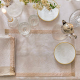 Evasion Celeste Beige 20" x 14" Placemat by Le Jacquard Français - 9at Fig Linens and Home - 6