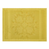 Palais Venitien Yellow 20" x 14" Placemat by Le Jacquard Français - 9at Fig Linens and Home - 8