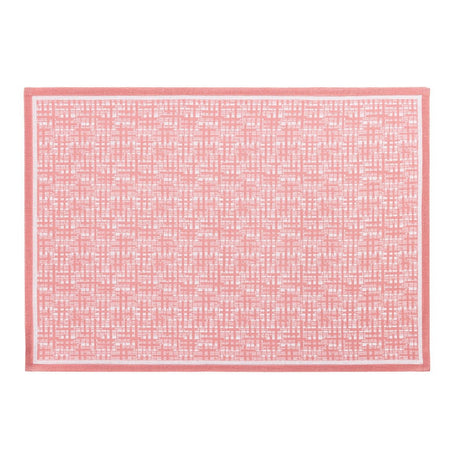 Wagara Pink 20" x 14" Placemat by Le Jacquard Français - 9at Fig Linens and Home - 9