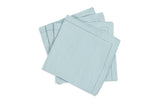 Valentina Hemstitch Sky Napkins | Matouk at Fig Linens and Home
