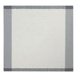 Evasion Celeste Grey 23" x 23" Napkin by Le Jacquard Français - 9at Fig Linens and Home - 4