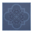 Palais Venitien Blue 23" x 23" Napkin by Le Jacquard Français - 9at Fig Linens and Home - 10