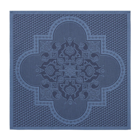Palais Venitien Blue 23" x 23" Napkin by Le Jacquard Français - 9at Fig Linens and Home - 10