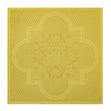 Palais Venitien Yellow 23" x 23" Napkin by Le Jacquard Français - 9at Fig Linens and Home - 1